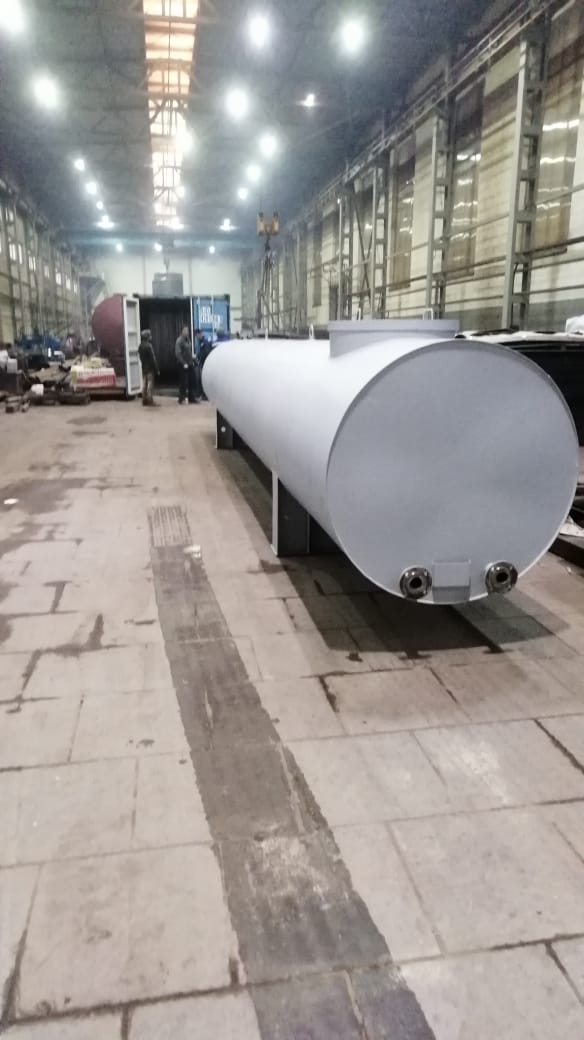 Производство резервуаров РГС-10 Выполнение заказа на производство резервуаров РГС-10 компанией ООО "НПО "Спецнефтемаш"